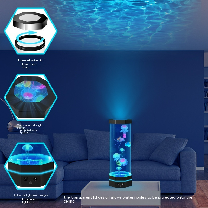 Color Shifting Jellyfish Mood Lamp