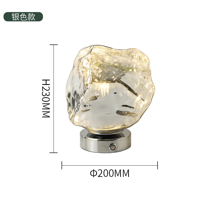 LavaStone™ Glass Table Lamp