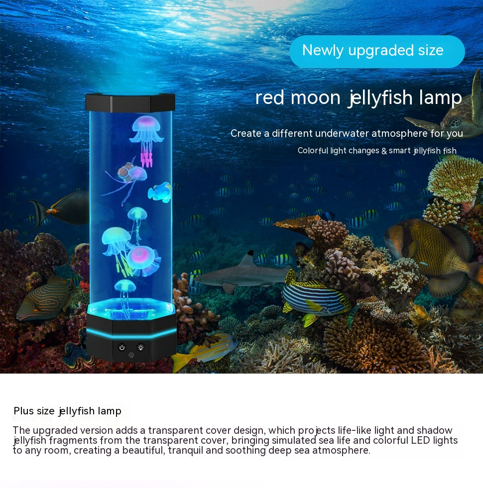 Color Shifting Jellyfish Mood Lamp