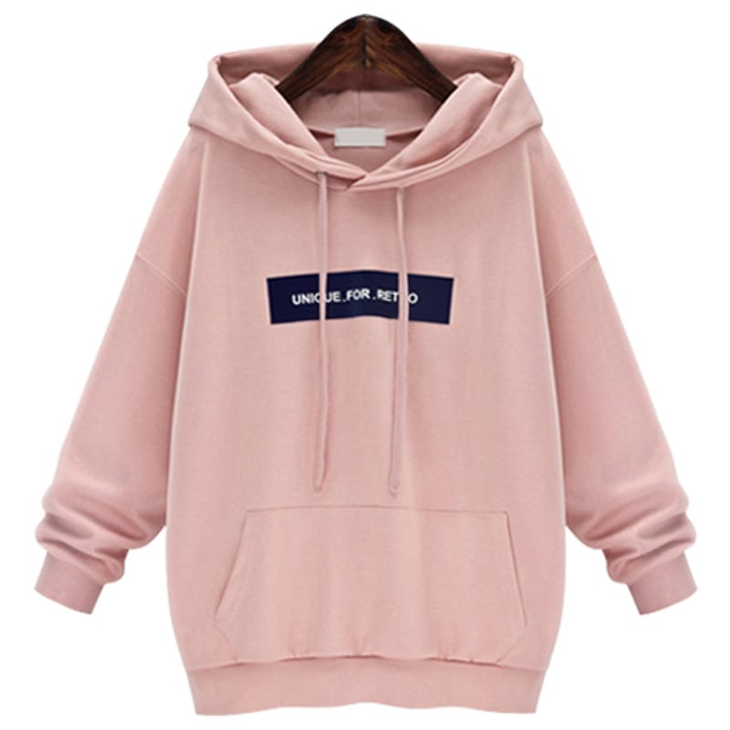 Plus Fleece Hooded Sweater for Students