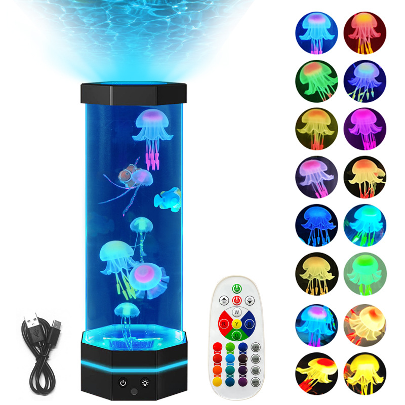Color Shifting Jellyfish Mood Lamp