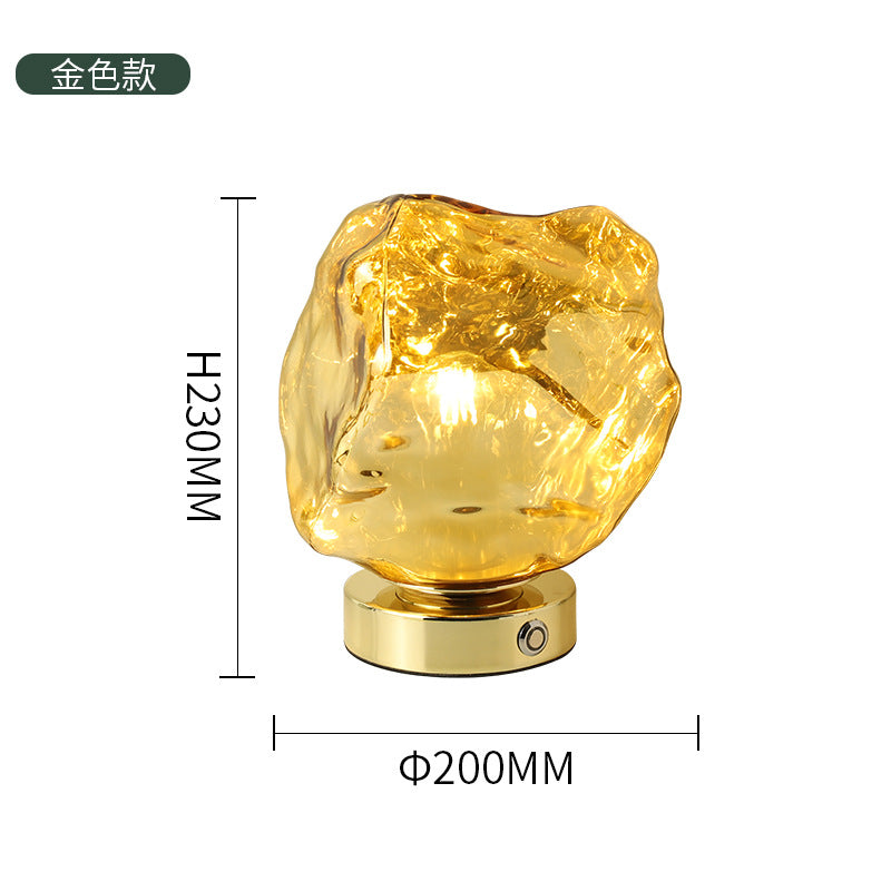 LavaStone™ Glass Table Lamp