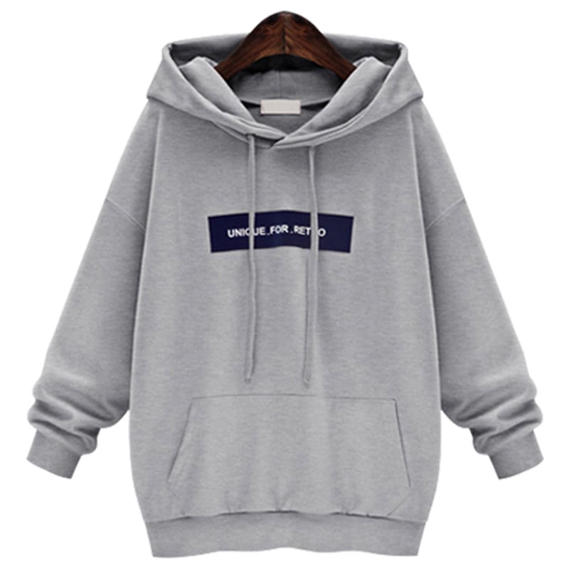 Plus Fleece Hooded Sweater for Students