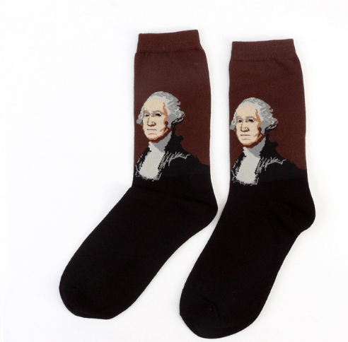 Artistic Cotton Socks for Men and Women