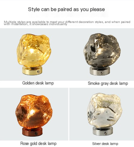 LavaStone™ Glass Table Lamp