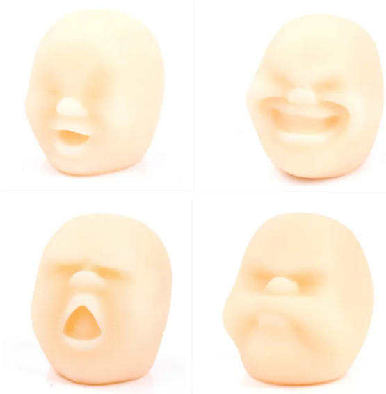 Stress Relief Human Face Doll