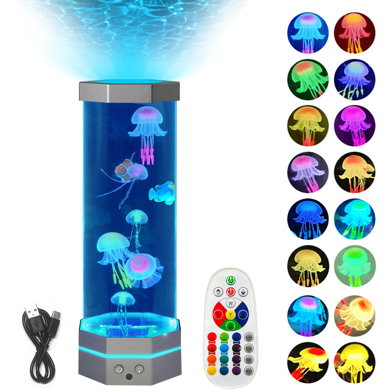 Color Shifting Jellyfish Mood Lamp