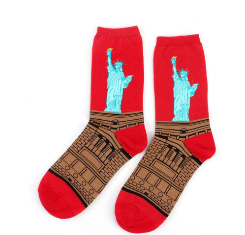 Artistic Cotton Socks for Men and Women