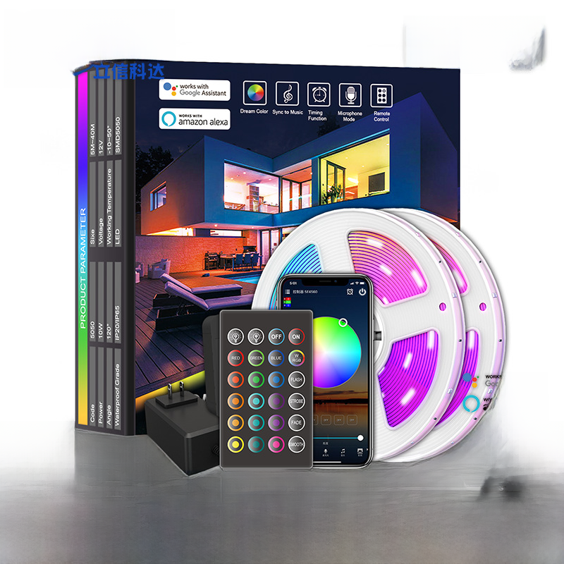 AuraGlow™ Smart LED Strip Lights